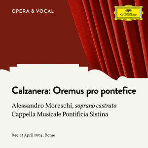 Cappella Musicale Pontificia Sistina的專輯Calzanera: Oremus pro pontefice