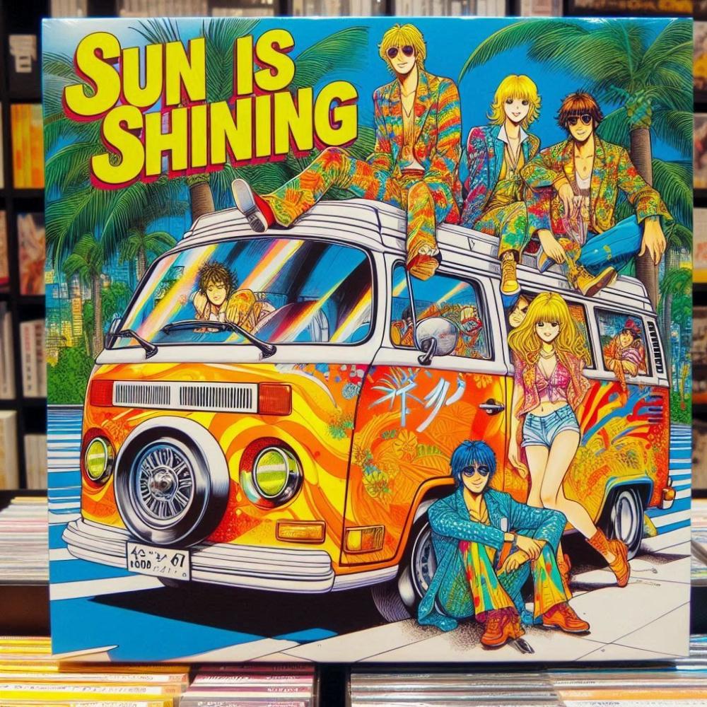 Sun is shining