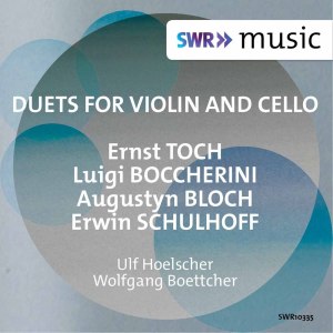 Ulf Hoelscher的專輯Toch, Boccherini, Bloch & Schulhoff: Duets for Violin & Cello