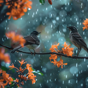 Prince Of Rain的專輯Tranquil Rain for Sleep: Binaural Nature and Birds