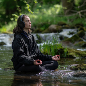 อัลบัม Rivers Embrace: Relaxation Music Flow ศิลปิน Upbeat Morning Music
