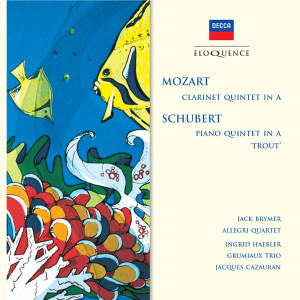 Grumiaux Trio的專輯Mozart: Clarinet Quintet in A; Schubert: Piano Quintet in A - "Trout"