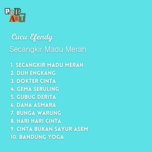 Dengarkan Secangkir Madu Merah lagu dari Cucu Efendy dengan lirik