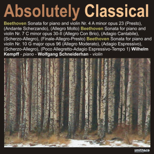 收聽Wilhelm Kempff的Sonata for piano and violin No. 4 in A Minor, Op. 23: III. Allegro Molto歌詞歌曲