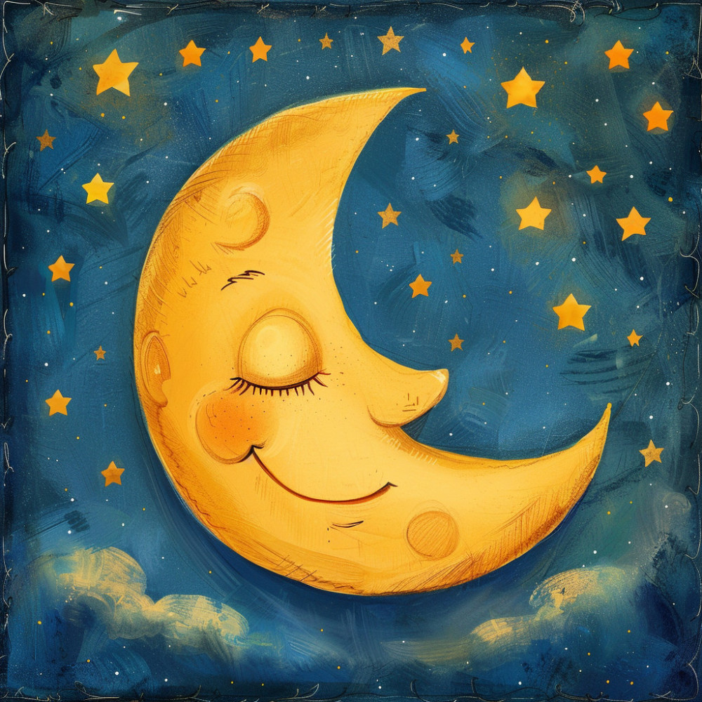 Sueño De Bebé En El Silencio De La Noche