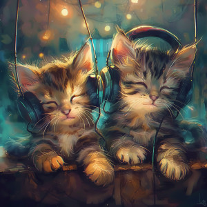 Relaxing Kitten Music的專輯Purring Harmonies: Soothing Music for Cats