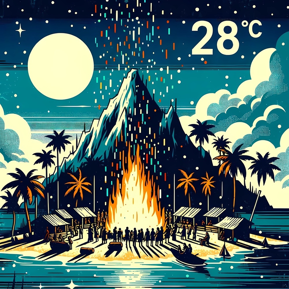 28 degrees by night