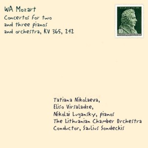 อัลบัม Mozart: Concertos for 2 & 3 Pianos & Orchestra ศิลปิน Tatiana Nikolaeva