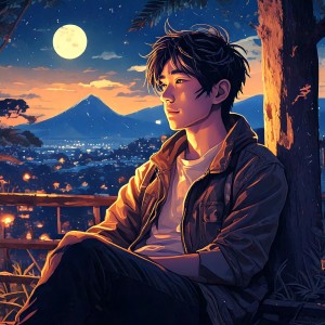 ดาวน์โหลดและฟังเพลง Lofi Night Relaxation Vibes พร้อมเนื้อเพลงจาก L.o.f.i