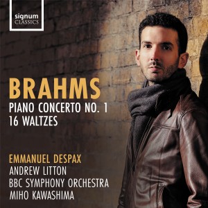 อัลบัม Brahms: Piano Concerto No. 1 & 16 Waltzes ศิลปิน Emmanuel Despax