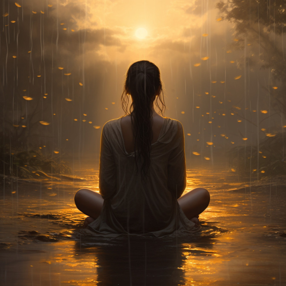 Melodía Celestial De La Lluvia