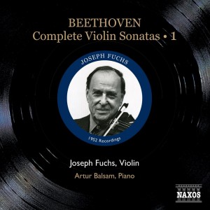 Beethoven, L. Van: Violin Sonatas (Complete), Vol. 1 (Fuchs, Balsam) - Nos. 1-4 (1952)