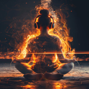 อัลบัม Binaural Blaze: Fire Meditation Echoes ศิลปิน ASMR Fire