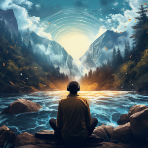 Moods & Water sounds的專輯River Calm: Meditation Flows