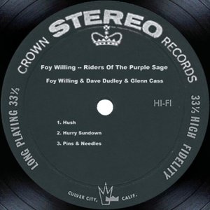 อัลบัม Riders Of The Purple Sage ศิลปิน Foy Willing