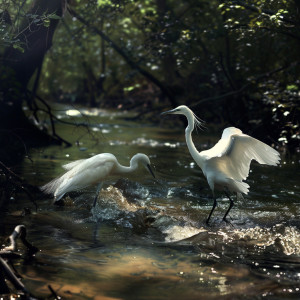 The Sleepwalkers的專輯Binaural Creek Sounds: Birds and Nature for Stress Relief