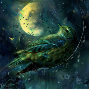 Animal and Bird Songs的專輯Sleep's Feathered Melody: Binaural Birds at Night - 92 96 Hz