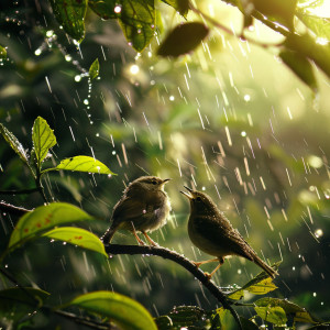 อัลบัม Binaural Birds and Rain for Nature Relaxation ศิลปิน Healing Rain Sound Academy