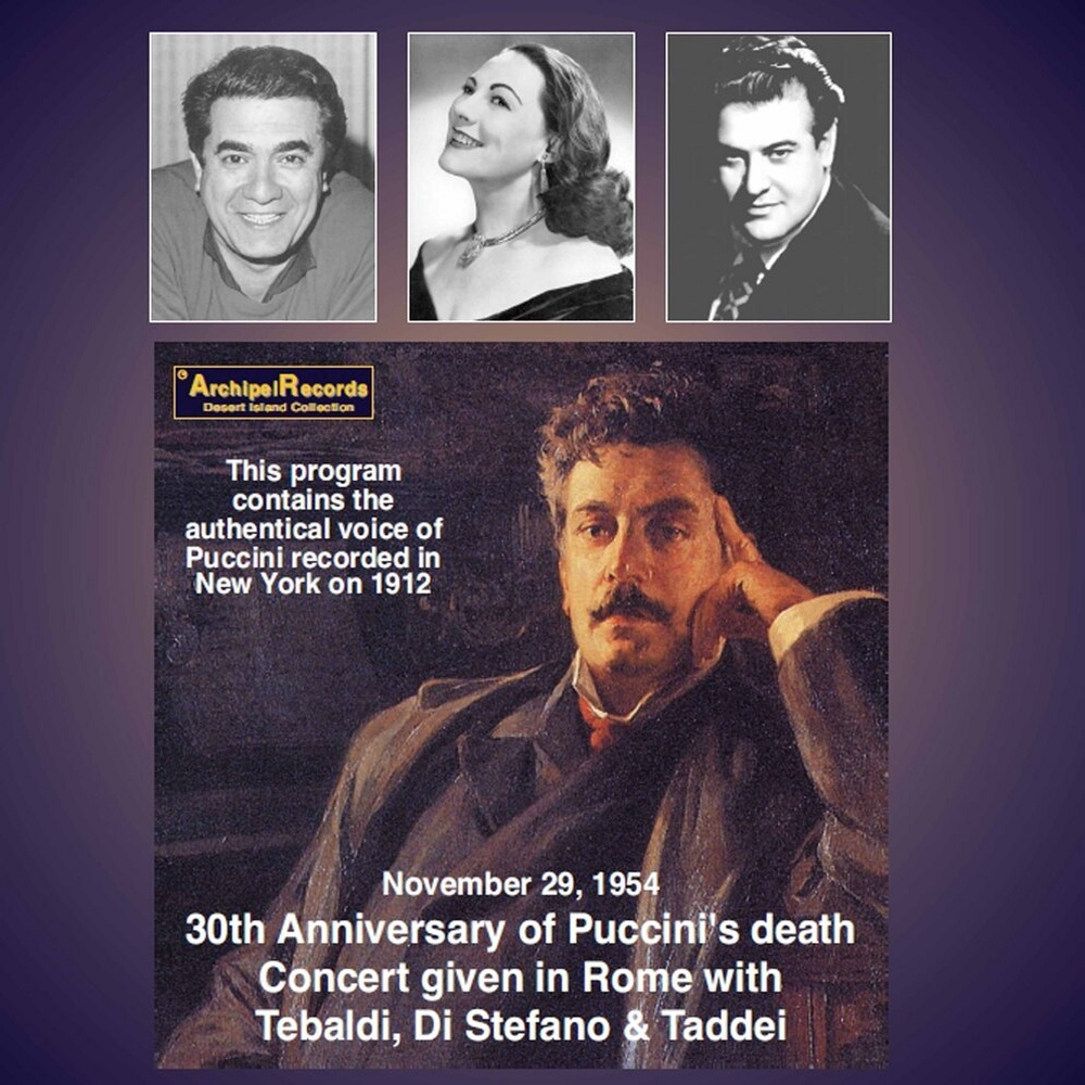Giacomo Puccini Speaks in New York, 1912 (Excerpts|Live)