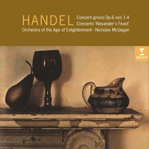 Nicholas McGegan的專輯Handel: Concerti grossi, Op. 6 & Concerto "Alexander's Feast"