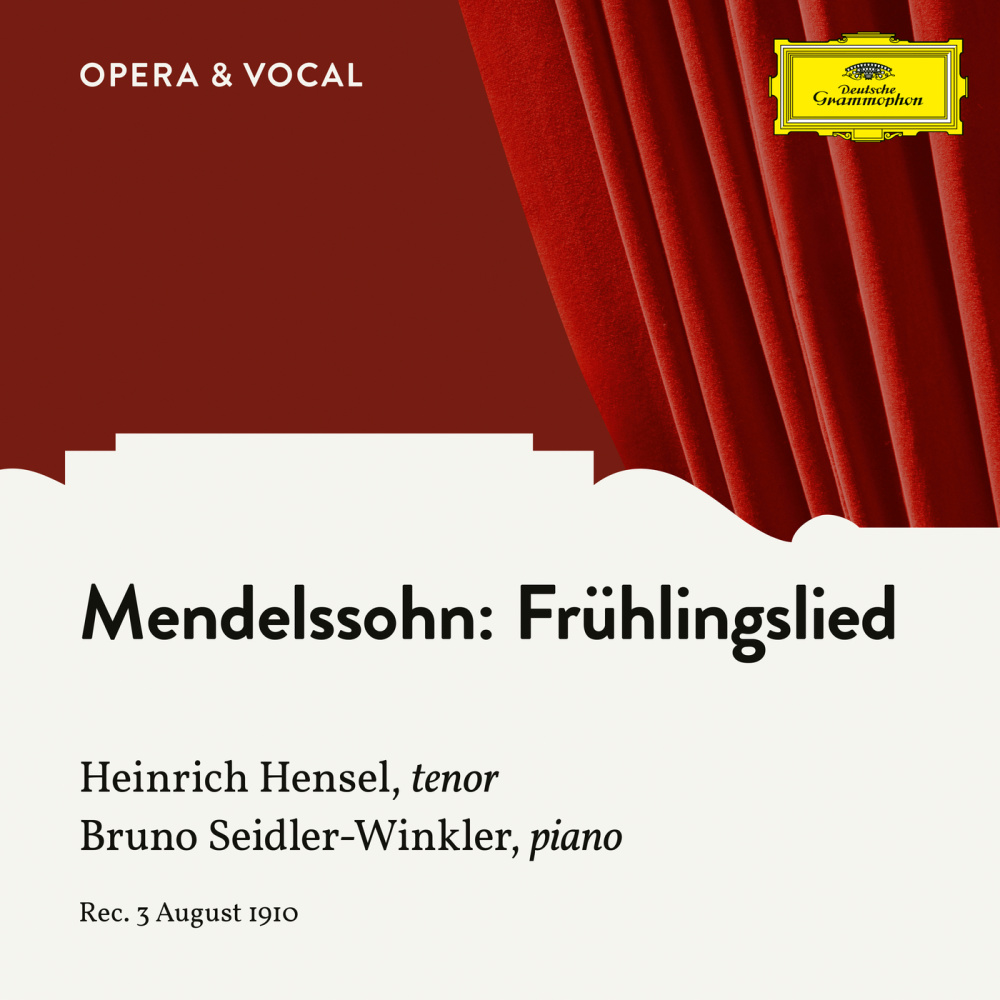 Mendelssohn: Frühlingslied, Op. 71, No. 2