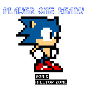 Listen to Sonic (Hilltop Zone) song with lyrics from Player one ready