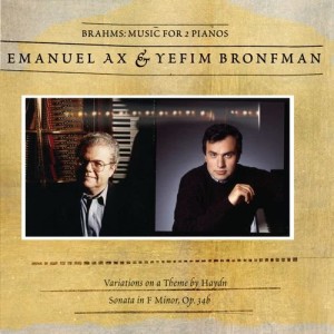 Yefim Bronfman的專輯Brahms: Sonata for Two Pianos; Variations on a Theme by Haydn