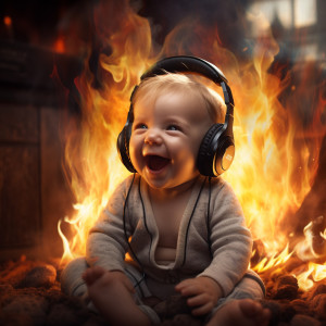 Binaural Fire Baby: Gentle Spark Melodies