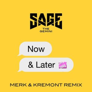ดาวน์โหลดและฟังเพลง Now and Later (Merk & Kremont Remix) พร้อมเนื้อเพลงจาก Sage the Gemini