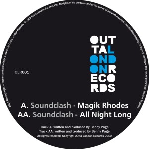 อัลบัม Magik Rhodes / All Night Long ศิลปิน Soundclash