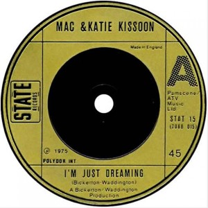 Mac & Katie Kissoon的专辑I'm Just Dreaming