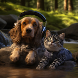 River Serenity: Pets Relaxing Melodies