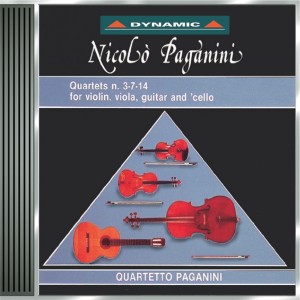 Paganini Quartet的專輯Paganini: 15 Quartets for Strings and Guitar (The), Vol. 2