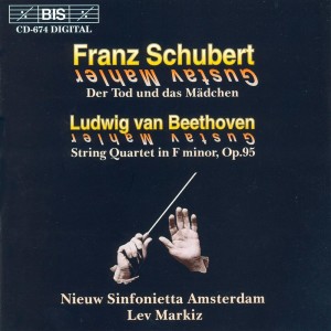 Album Schubert: String Quartet in D Minor / Beethoven: String Quartet in F Minor from 