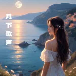 Listen to 月下歌声（降调0.8x版） (完整版) song with lyrics from 零6