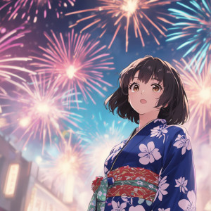 Dengarkan lagu HANABI nyanyian Yokaze dengan lirik