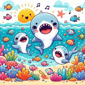 ดาวน์โหลดและฟังเพลง Ocean Friends: Baby Shark Adventure พร้อมเนื้อเพลงจาก Listener Kids