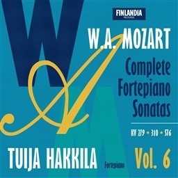 Tuija Hakkila的專輯W.A. Mozart : Complete Fortepiano Sonatas Vol. 6