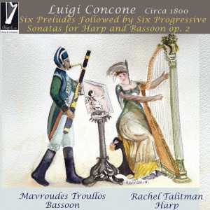Rachel Talitman的專輯Luigi Concone: Six Preludes Followed by Six Progressive Sonatas for Harp and Bassoon, Op. 2