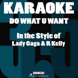 收聽Karaoke的Do What U Want (In the Style of Lady Gaga & R Kelly) (Karaoke Version)歌詞歌曲