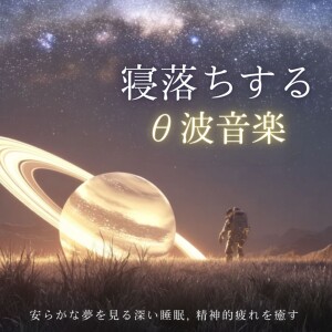 Theta Wave Sleep Music - Deep Sleep with Peaceful Dreams, Healing Mental Fatigue dari 音楽療法で自律神経を整える