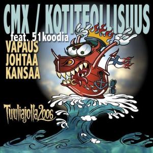 ดาวน์โหลดและฟังเพลง Vapaus Johtaa Kansaa พร้อมเนื้อเพลงจาก CMX / KOTITEOLLISUUS FEAT. 51 KOODIA