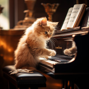 อัลบัม Piano Music Feline: Cats Harmonies ศิลปิน Piano Relaxation Music Masters