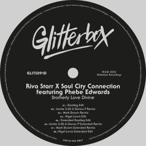 Riva Starr的專輯Brotherly Love Divine (feat. Phebe Edwards)