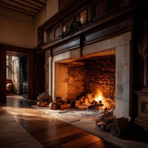 Listen to Burning Wood on the Fire in an English Manor House song with lyrics from Big Sounds