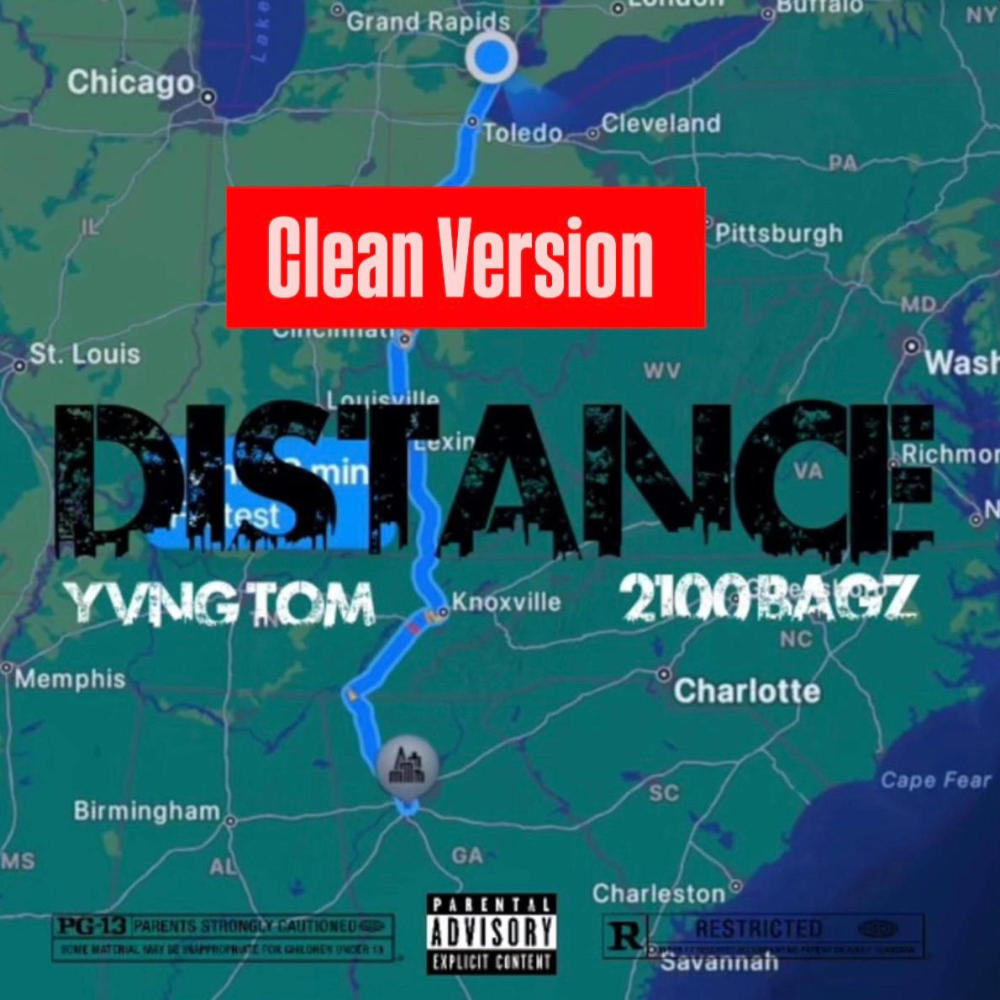 Distance (feat. 2100 Bagz) (Clean Version|Explicit)