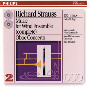 Heinz Holliger的專輯Strauss, R.: Serenade for Wind Instruments;Oboe Concerto