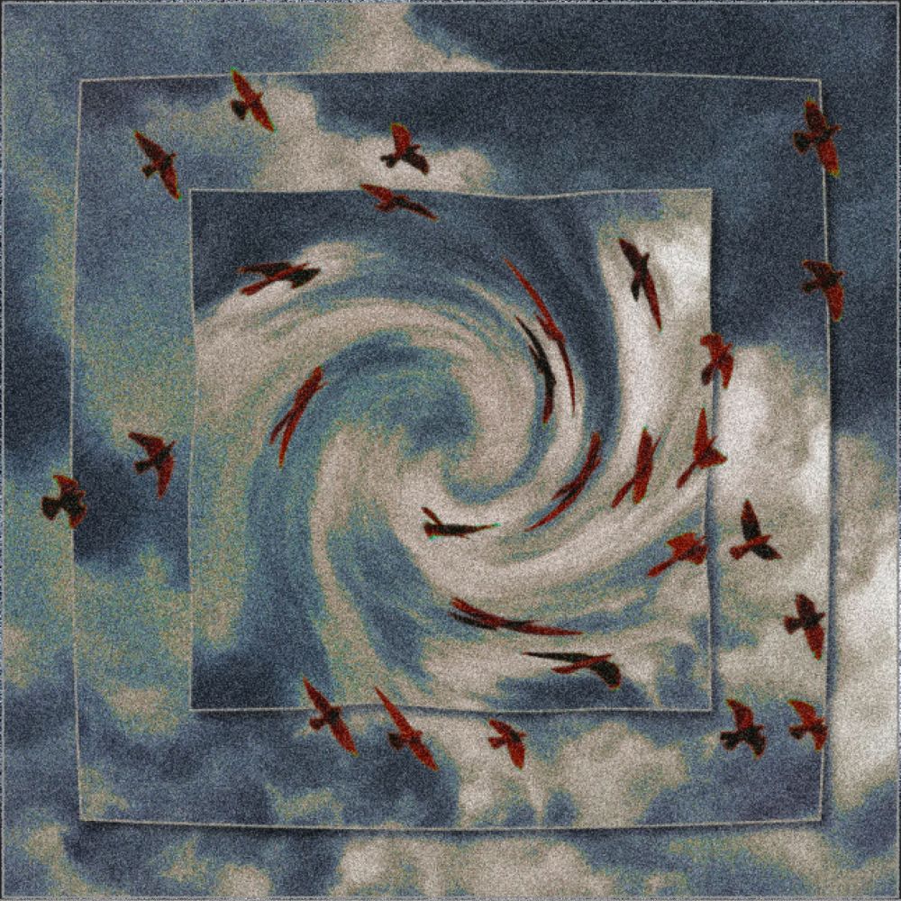 Grauer Himmel