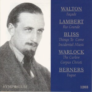 Album Walton: Facade 1 - Lambert: The Rio Grande - Bliss: Things to Come - Warlock: The Curlew (1929-1936) oleh Edith Sitwell