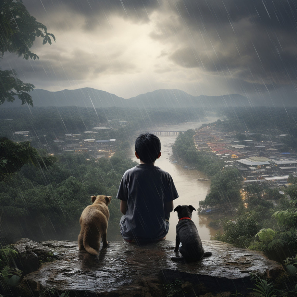 Animal Friends' Rainy Melody